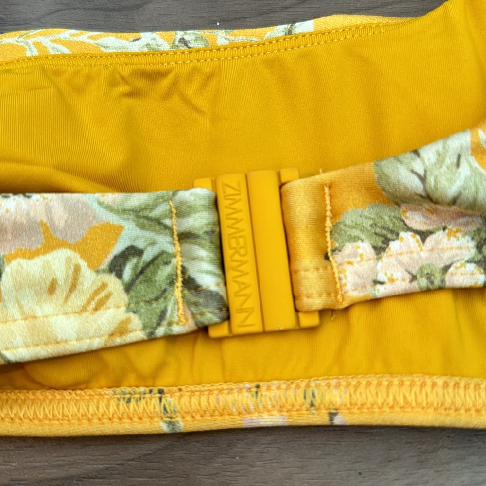 Zimmermann Amelie Bow One Shoulder Floral Print Bikini, worn twice! - Picture 4 of 6